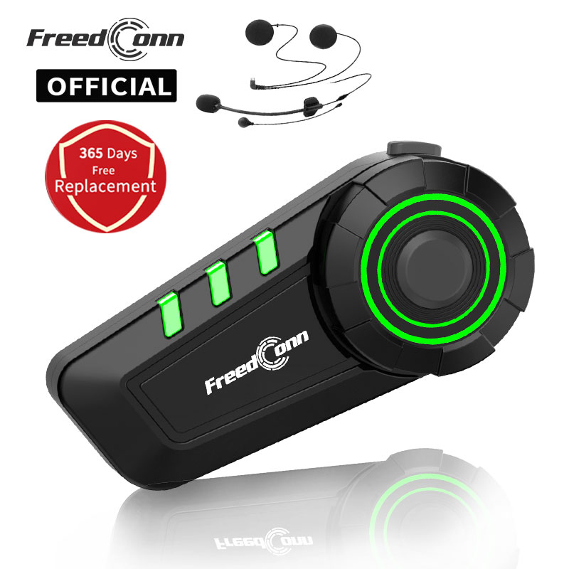 Intercom Headset Helmet - FreedConn Bluetooth Motorcycle Helmet Headset IP65