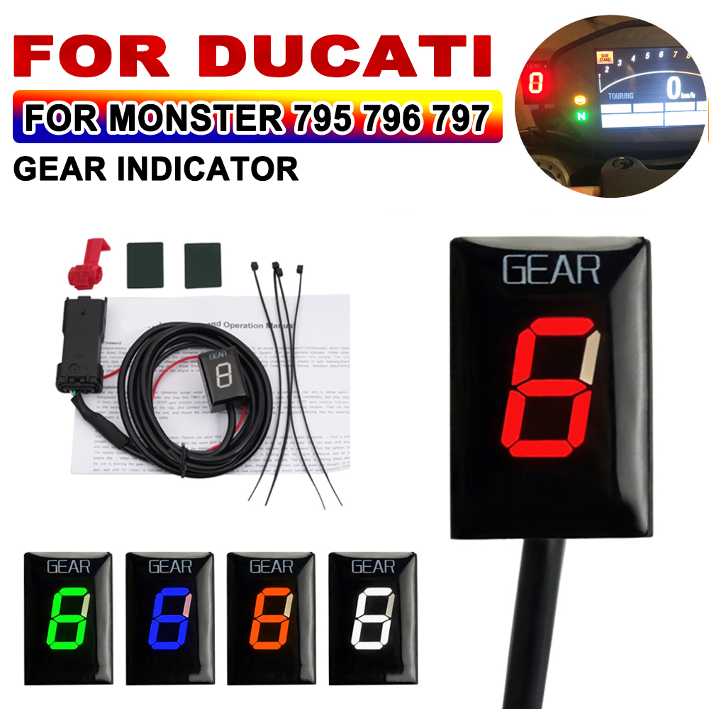Gear Indicator Display - EFI Motorcycle 1-6 Level Speed Gear