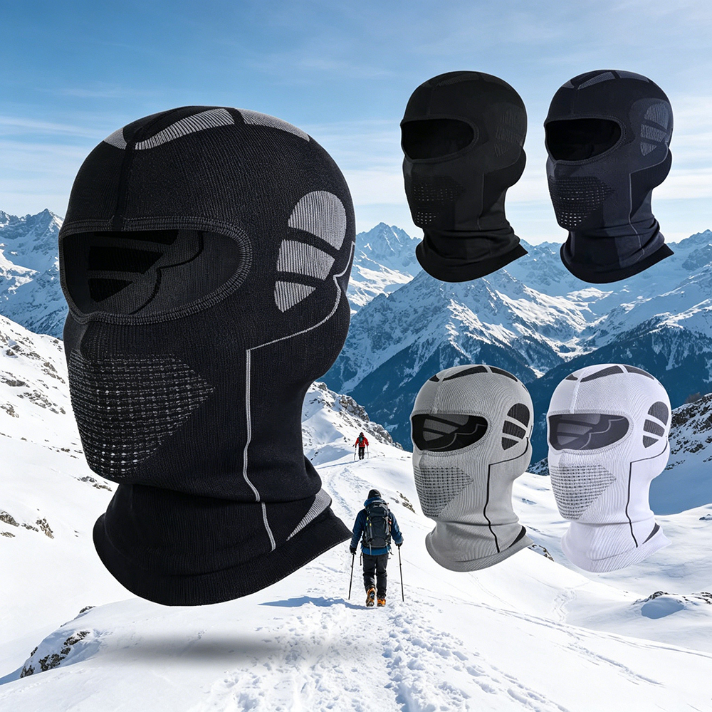 Helmet Full Face - Men Women Cold-Proof Thermal Scarf Winter