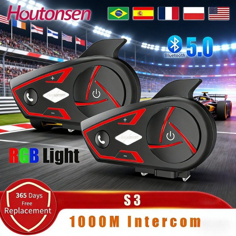 Houtonsen S3 Helmet Bluetooth  - Intercom Headset Helmet 리뷰 및 가격