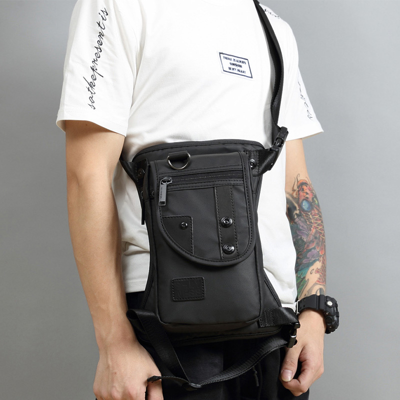 Men Waist Fanny Pack Drop Leg  - Motorcycle Gear Bag 리뷰 및 가격
