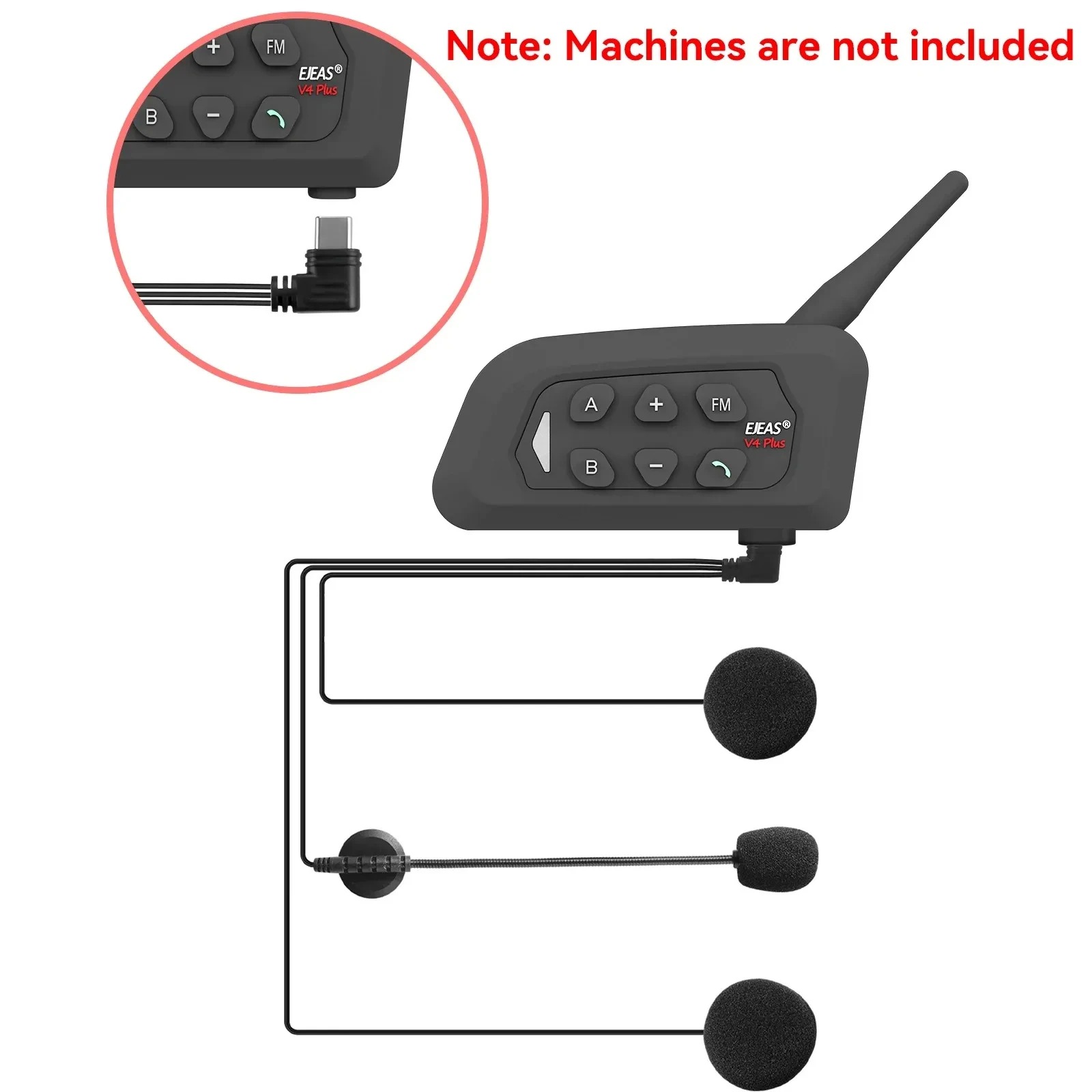 EJEAS V6 PRO /V4 PLUS Motorcyc - Intercom Headset Helmet 리뷰 및 가격