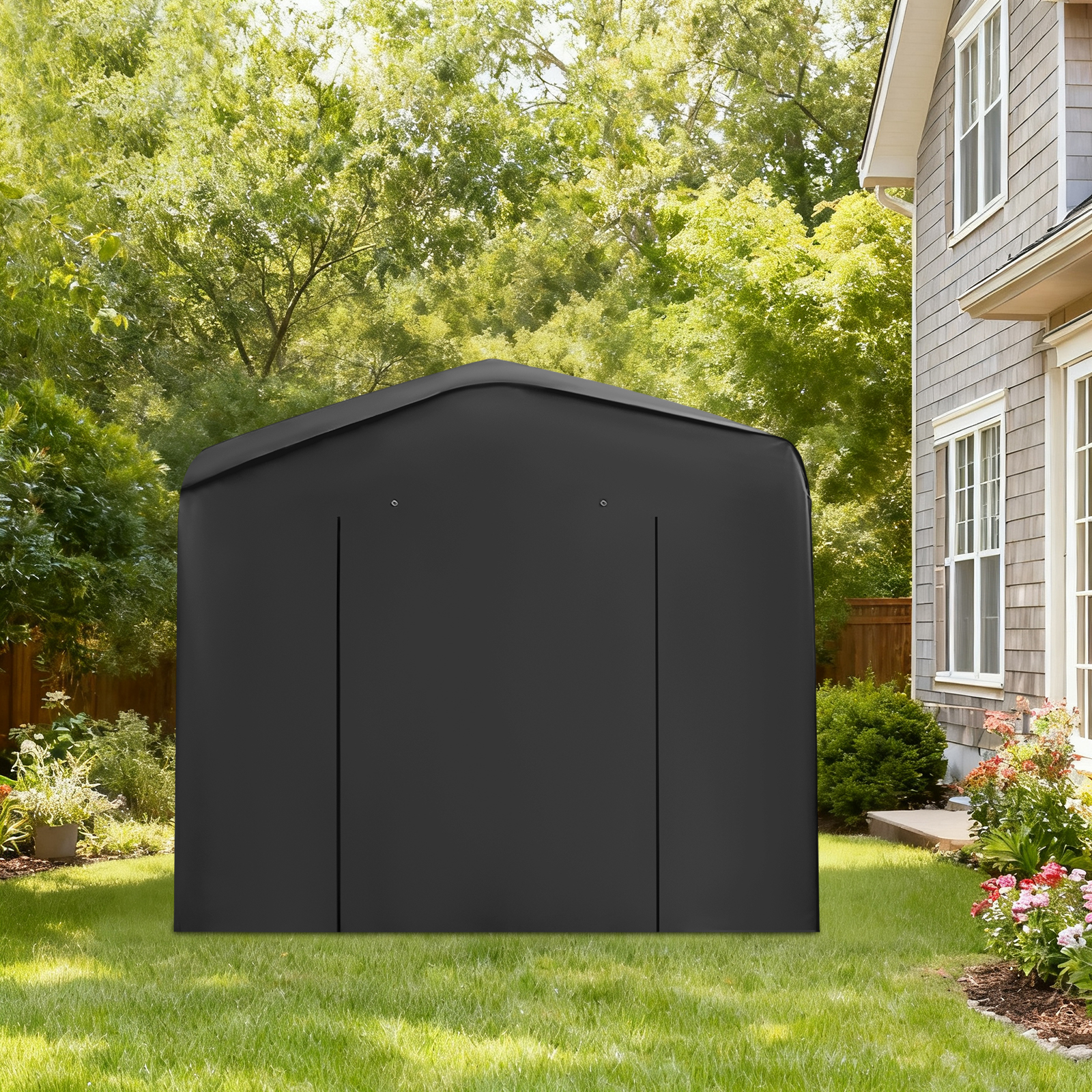 Black Motorcycle Outdoor Stora - Motorcycle Gear Garage Storage 리뷰 및 가격