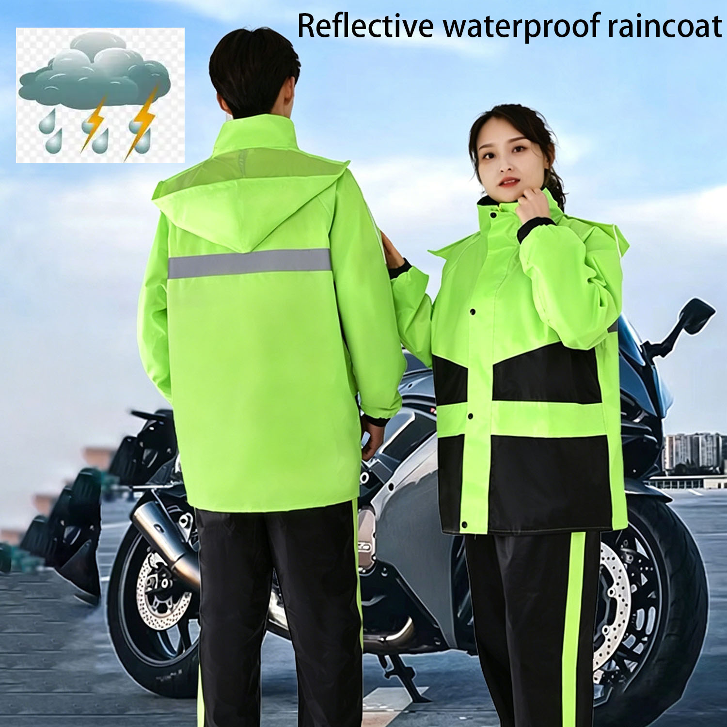 Motorcycle Raincoat Suits Men  - Motorcycle Gear Mens 리뷰 및 가격