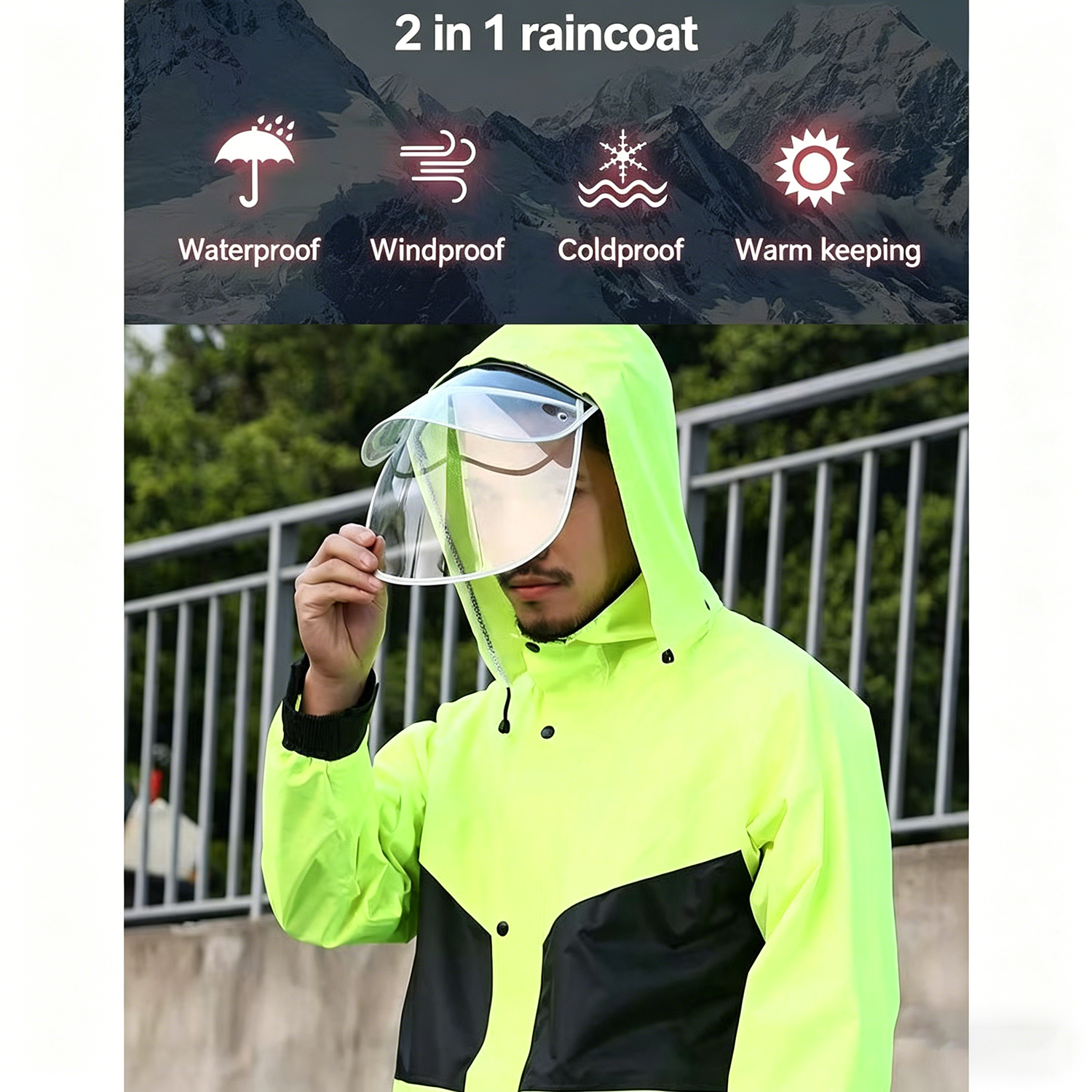Motorcycle Raincoat Suits Men  - Motorcycle Gear Mens 리뷰 및 가격