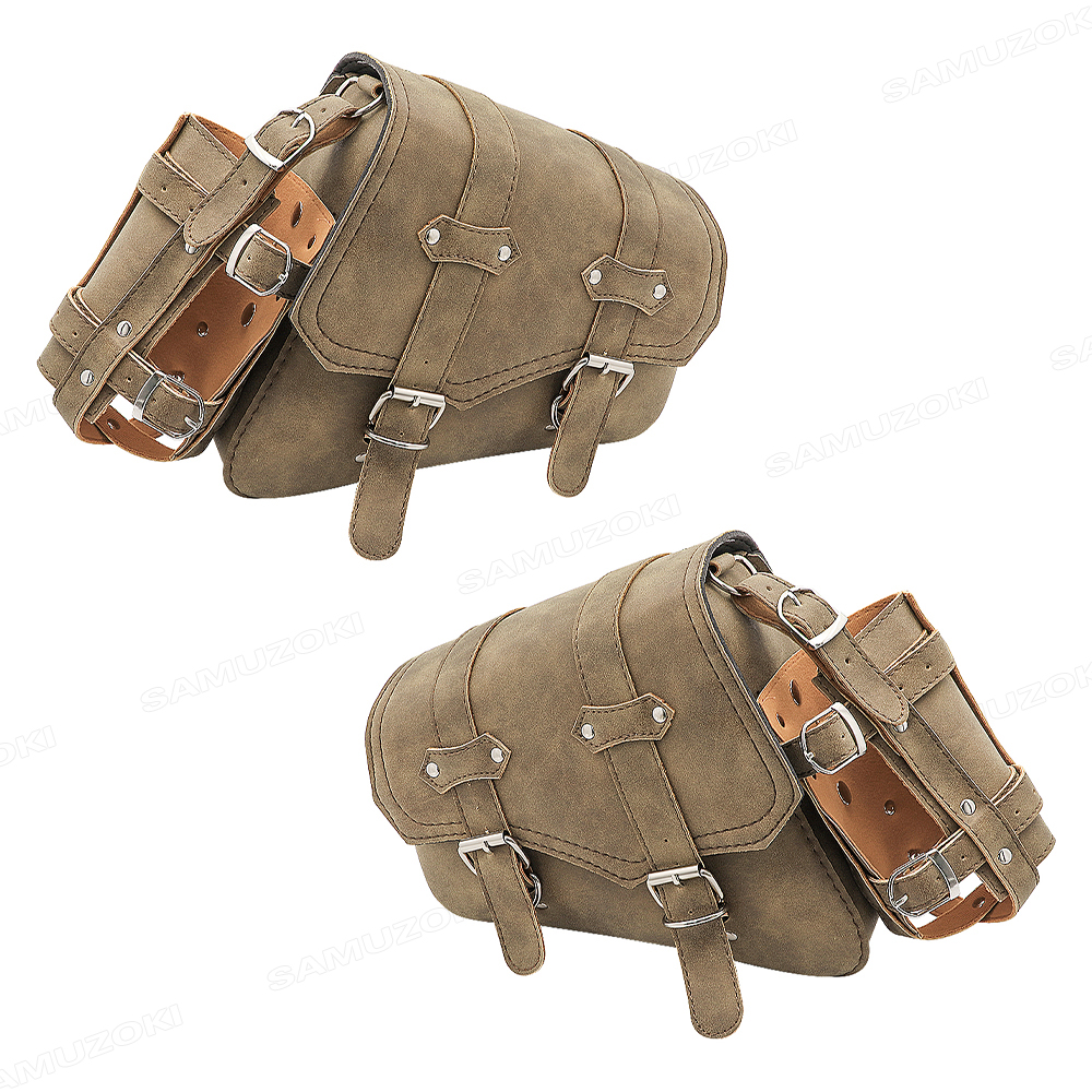 Motorcycle PU Leather Side Sad - Motorcycle Gear Bag 리뷰 및 가격