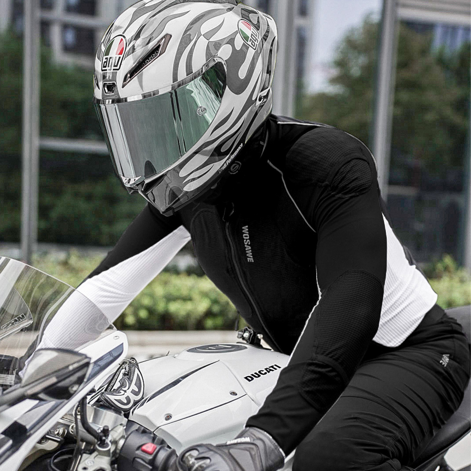 WOSAWE Men Motorcycle Protecti - Motorcycle Gear Mens 리뷰 및 가격