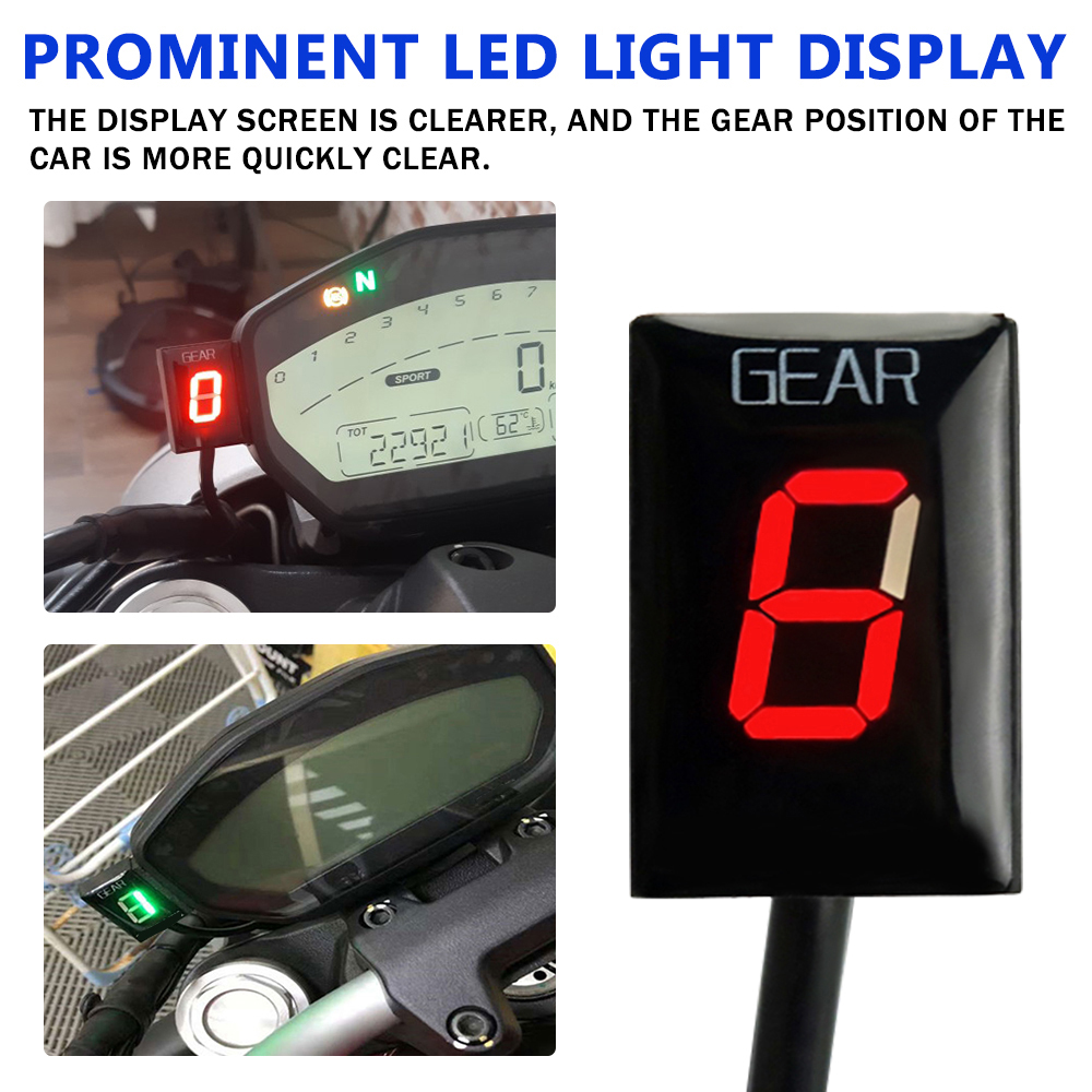 EFI Motorcycle 1-6 Level Speed - Gear Indicator Display 리뷰 및 가격