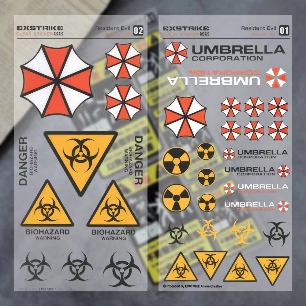 Resident Evil Umbrella Logo Re - Motorcycle Gear Logo 리뷰 및 가격