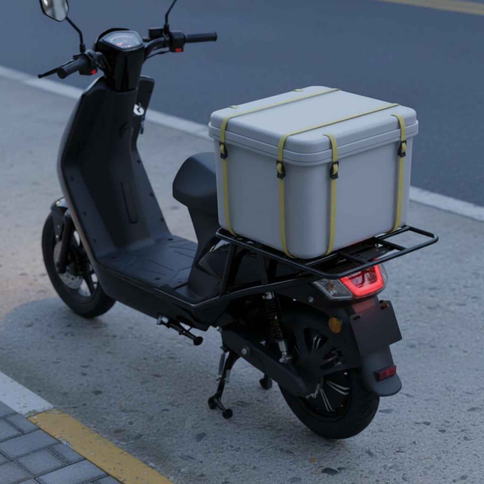 Electric Bike Cargo Rack Rust  - Motorcycle Gear Garage Storage 리뷰 및 가격