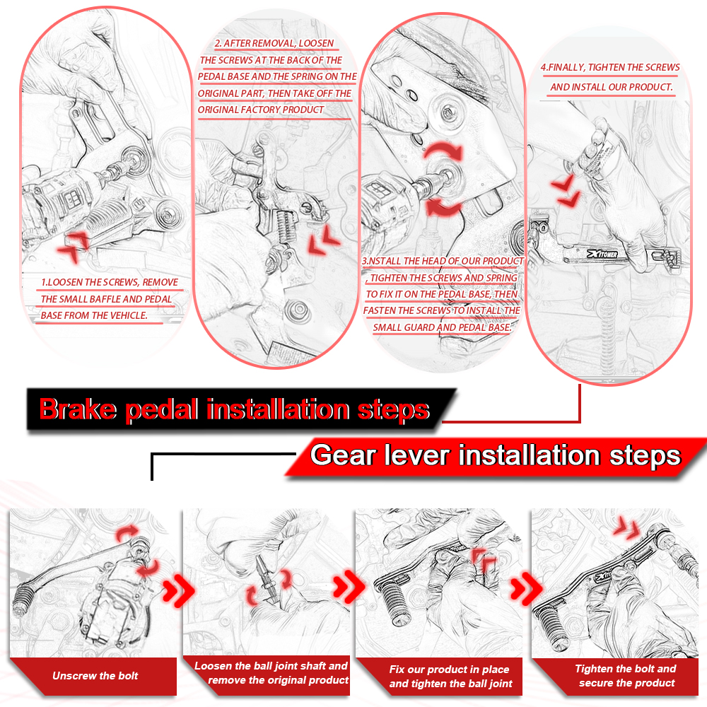 Motorcycle Gear Shifter Shift  - Motorcycle Gear Yamaha 리뷰 및 가격