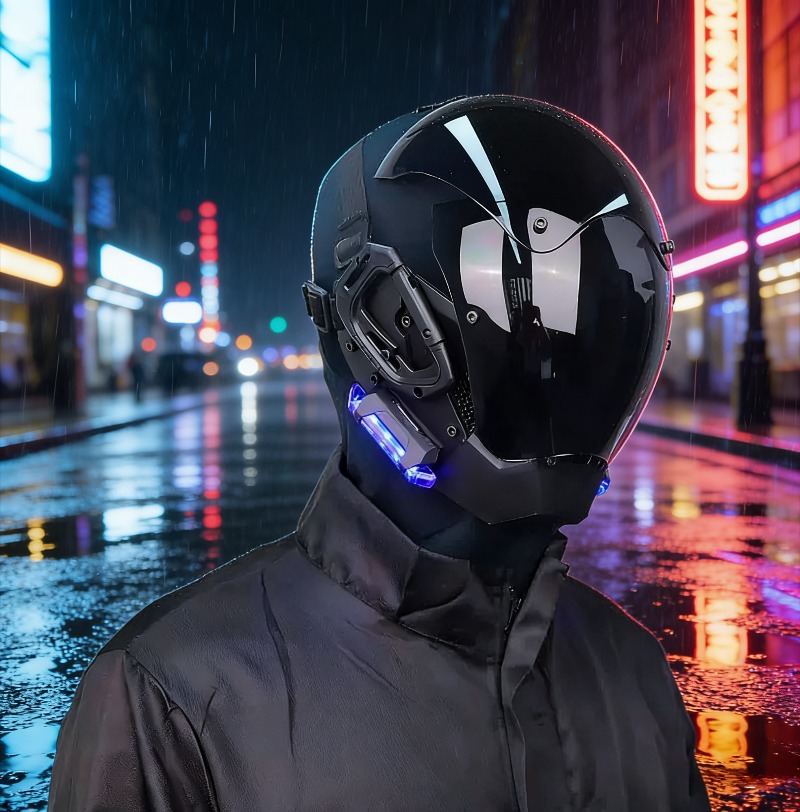 Tech Mecha Helmet Cyberpunk Ma - Helmet Full Face 리뷰 및 가격
