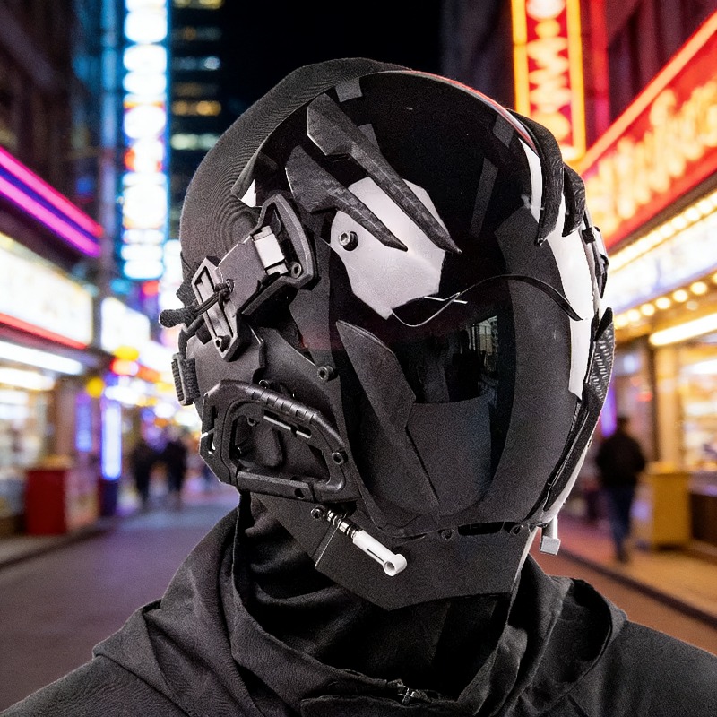 Tech Mecha Helmet Cyberpunk Ma - Helmet Full Face 리뷰 및 가격