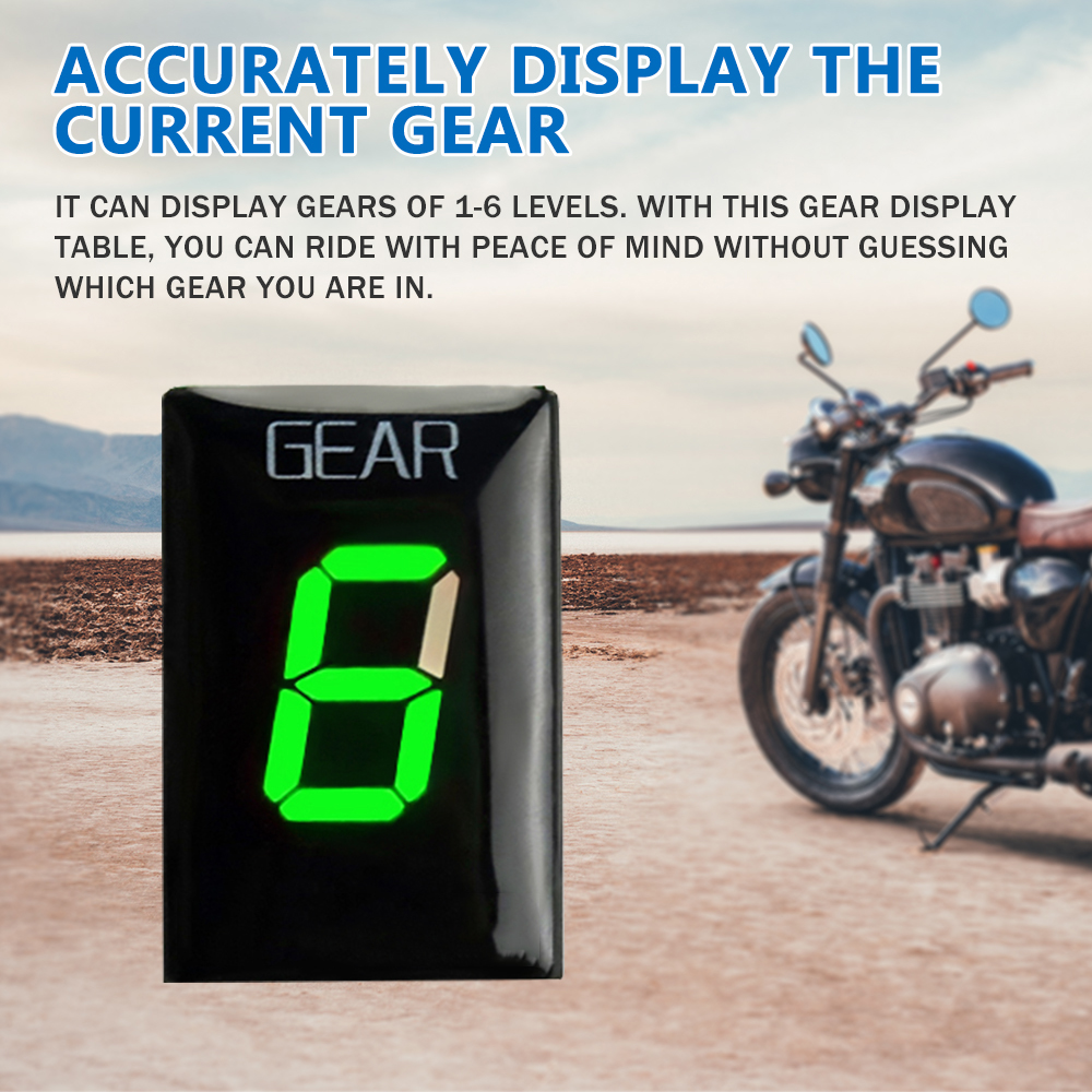 For Kawasaki ER6N ER-6F Z1000S - Gear Indicator Display 리뷰 및 가격