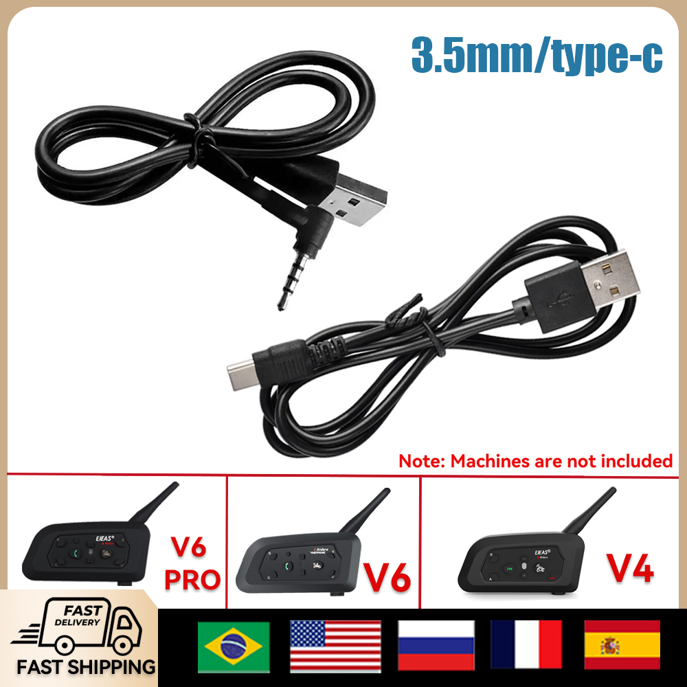 EJEAS V6 PRO+/V4 Plus 3.5mm/Ty - Intercom Headset Helmet 리뷰 및 가격