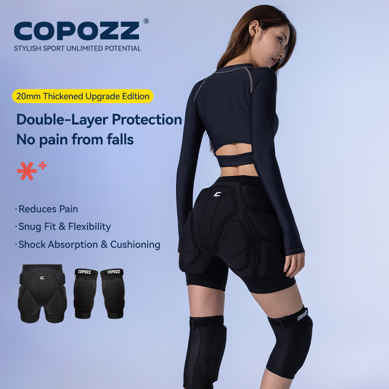 COPOZZ Upgraded Ski Knee Pads  - Motorcycle Gear Protection 리뷰 및 가격