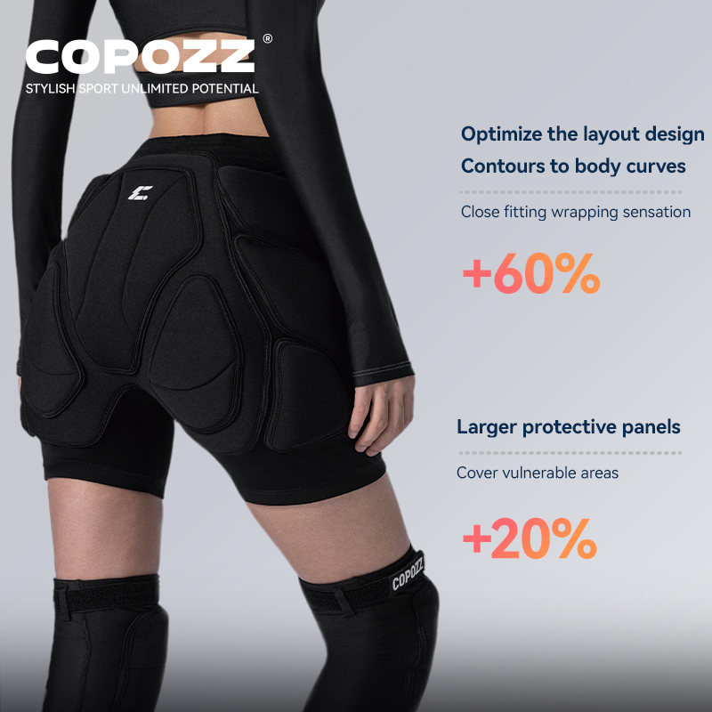 COPOZZ Upgraded Ski Knee Pads  - Motorcycle Gear Protection 리뷰 및 가격
