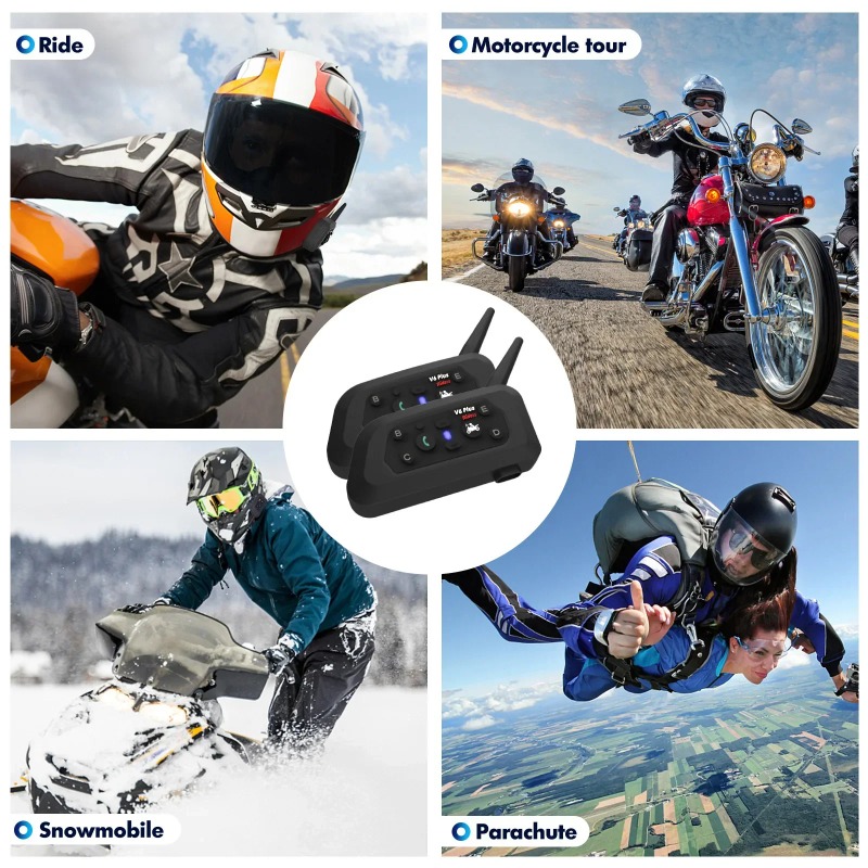 V6 PRO+ 6 Riders Waterproof Mo - Intercom Headset Helmet 리뷰 및 가격