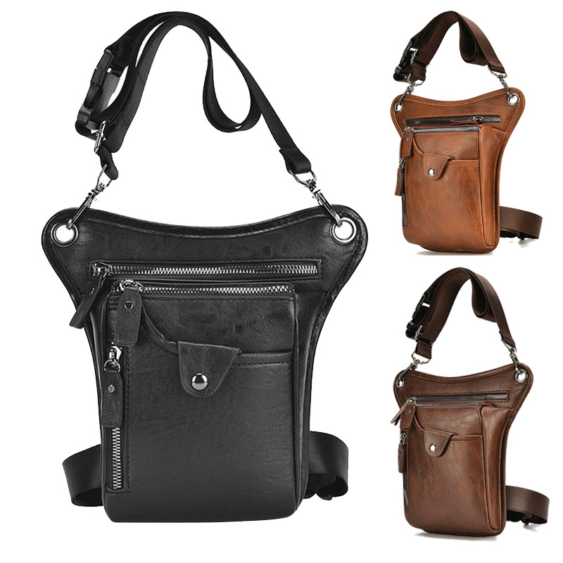 Vintage Men Waist Fanny Pack D - Motorcycle Gear Bag 리뷰 및 가격