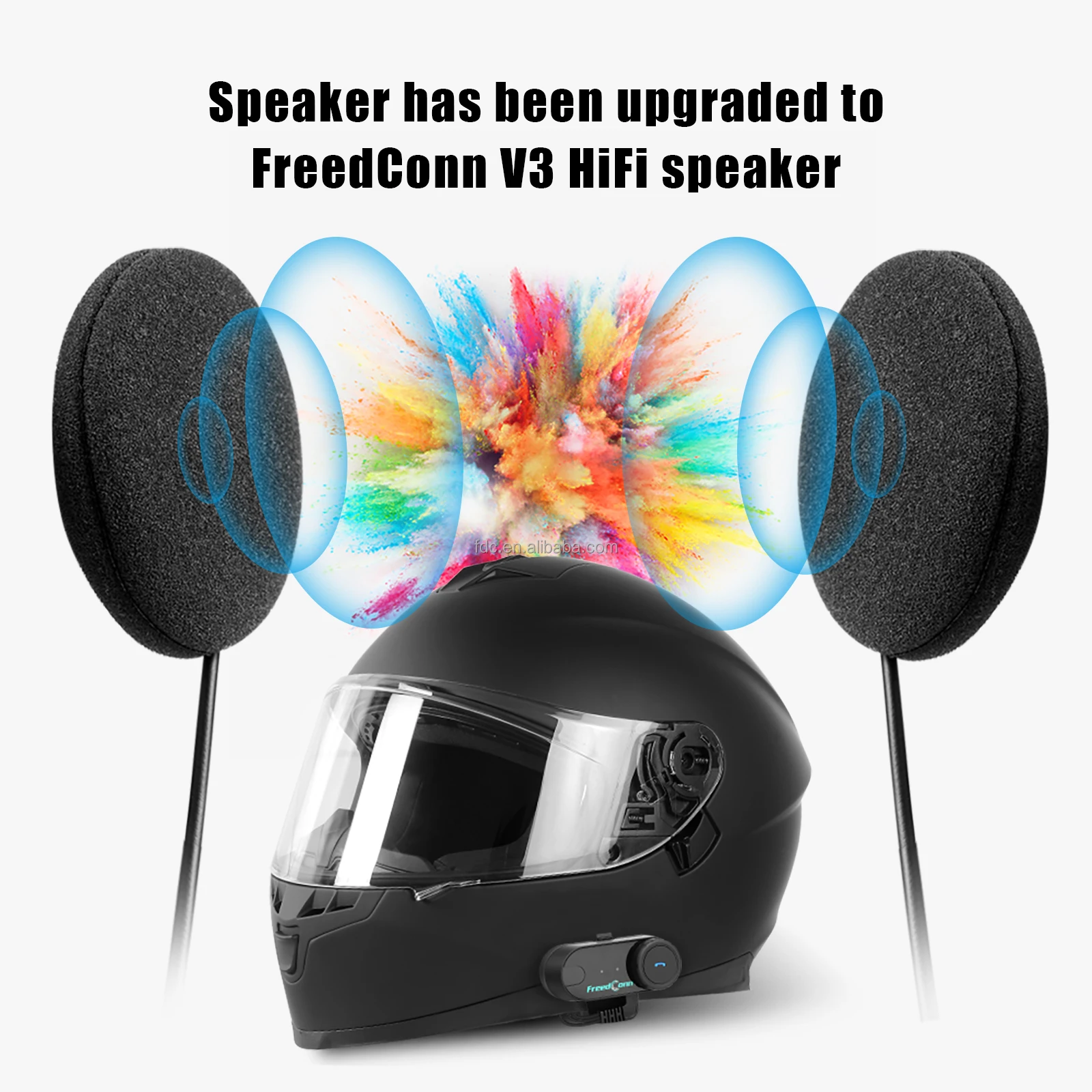 FreedConn Bluetooth Intercom H - Intercom Headset Helmet 리뷰 및 가격