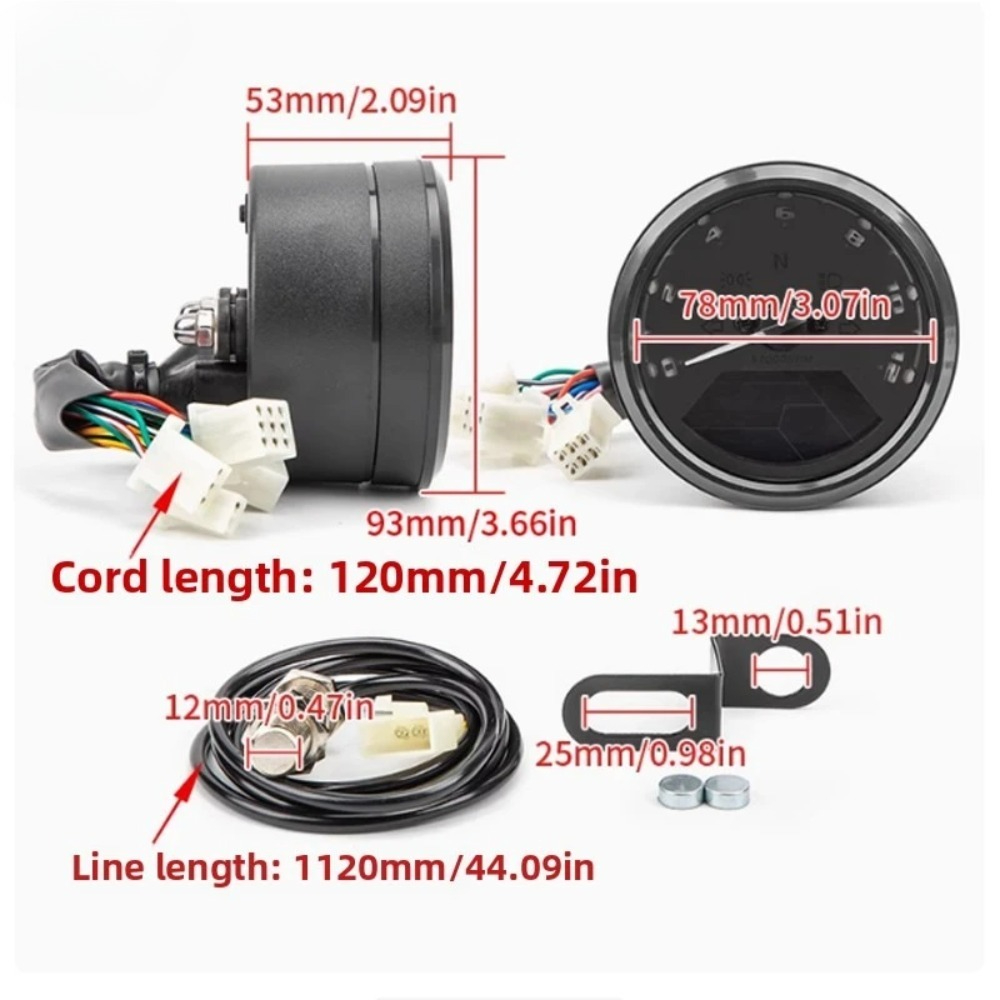 Universal Motorcycle Meter Spe - Motorcycle Gear Yamaha 리뷰 및 가격